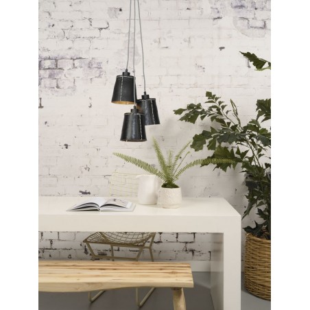 Amazon hanglamp met 3 lampenkappen