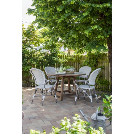 Isabelle aluminium fauteuil voor buiten