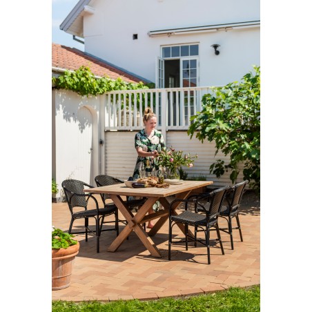 Valérie stapelbare outdoor fauteuil