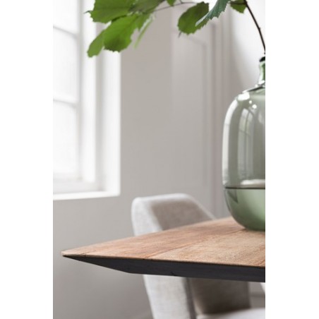 Metropole rechthoekige eettafel