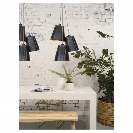 Amazon hanglamp met 3 lampenkappen