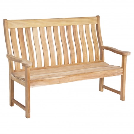 Klassieke mahonie houten bank