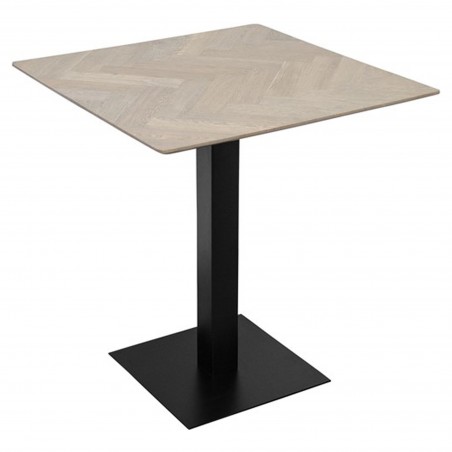 Eettafel met visgraat I-poot