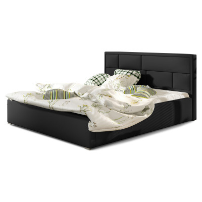 Latina-bed met een metalen frame