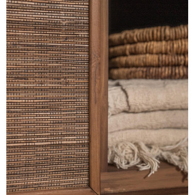 Garderobekast Grace met 2 deuren en 1 open plank