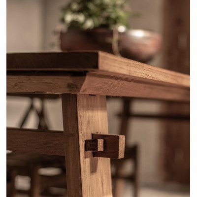 Artisan rechthoekige eettafel