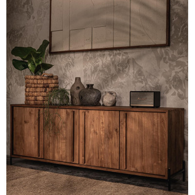 Outline lang dressoir met 4 deuren