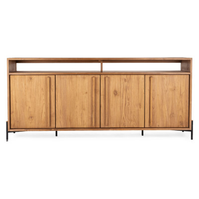 Outline dressoir met 4 deuren en legplanken