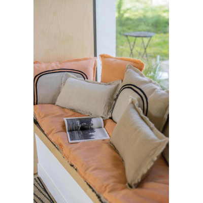 Laly tweekleurig kussen