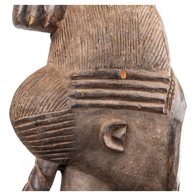 Sculptuur Baule mannelijke waarzeggerij