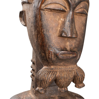 Sculptuur Baule mannelijke waarzeggerij