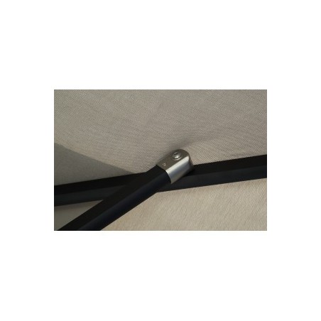 Aluminium parasol 3 x 2 m