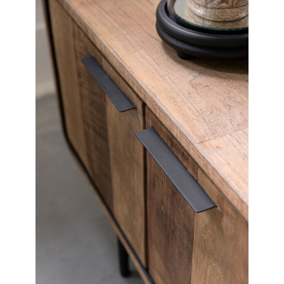 Evo tv-meubel met poten en 4 deuren