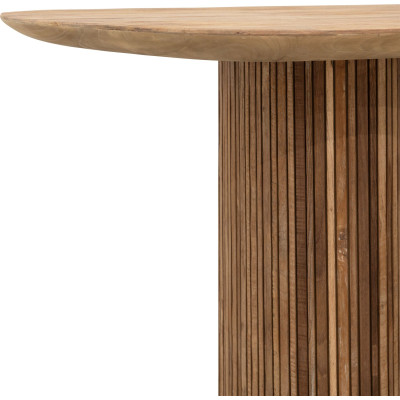 Ovale eettafel Lagoon van teakhout