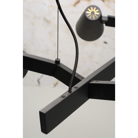 Lampa wisząca Biarritz z 6 ramionami