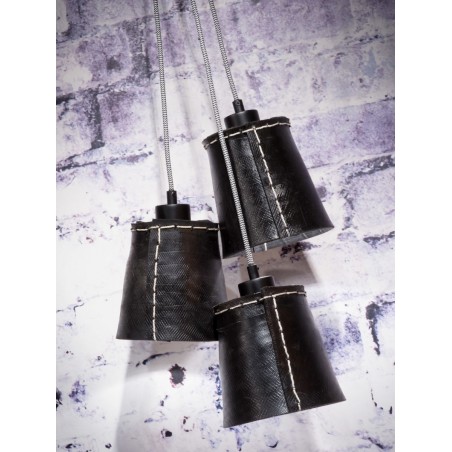 Lampa wisząca Amazon z 3 abażurami