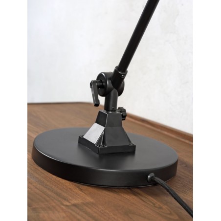 Lampa stołowa Amsterdam z przezroczystego szkła