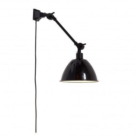 Ścienna lampa Amsterdam emaliowana