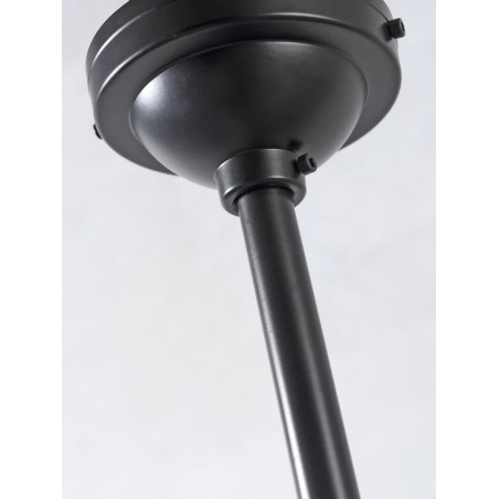 Lampa wisząca Amsterdam z żelaza z 5 abażurami