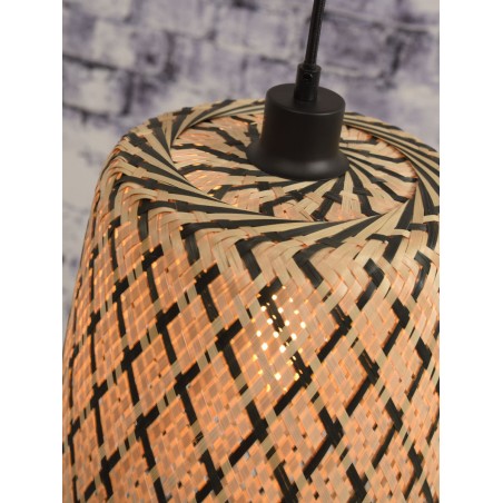 Lampa wisząca Kalimantan w kształcie stożka