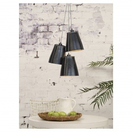 Lampa wisząca Amazon z 3 abażurami