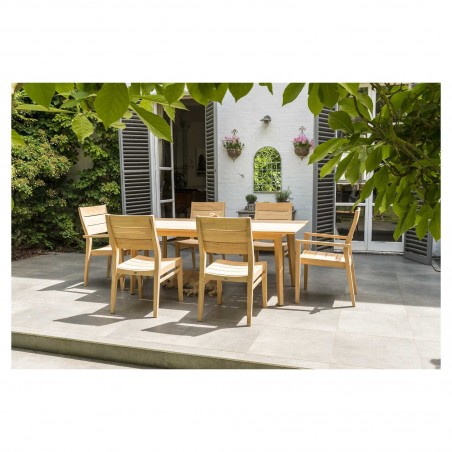 Krzesło z wysokim oparciem Tivoli w roble