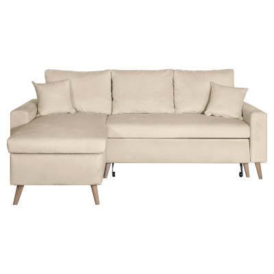 Artik Dwustronna Velvet Corner Sofa