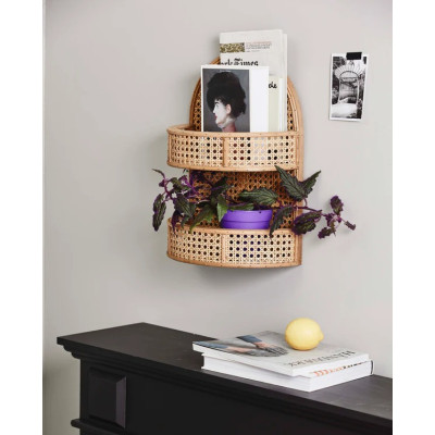 Półka z rattanu Kuta