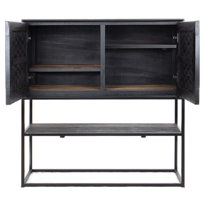 Kredens Karma z 2 drzwiami i 1 półką