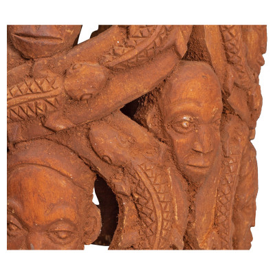 Taboret figuratywny Bamileke
