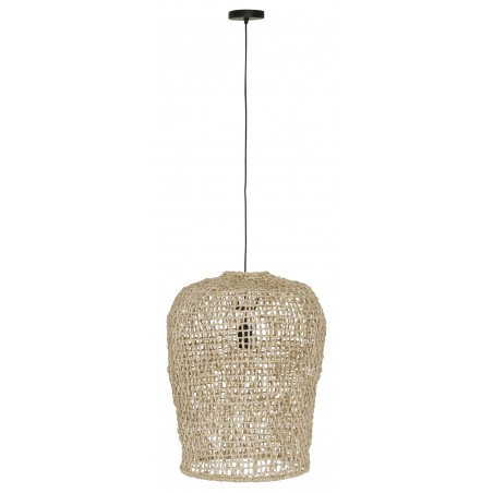 Lampa wisząca Formentera z liści bananowca