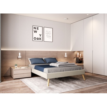 Estrutura de cama escandinava 1159