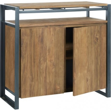 Cômoda Fendy 2 portas 1 prateleira