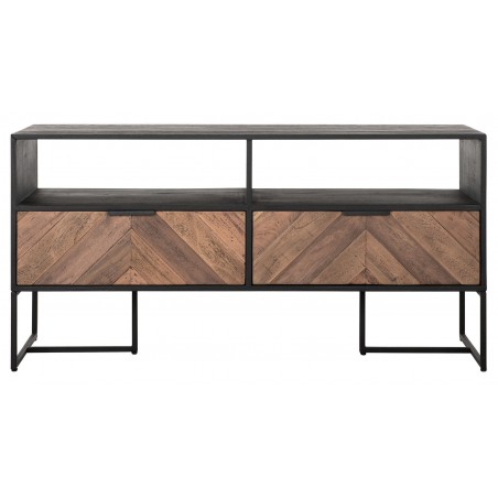 Móvel para TV Criss Cross com 2 gavetas