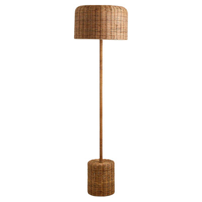 Luminária de chão Cane Rattan