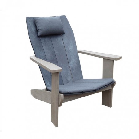 Cadeira Adirondack Copenhague com almofada