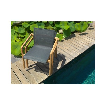 Conjunto de 2 cadeiras baixas Tekura