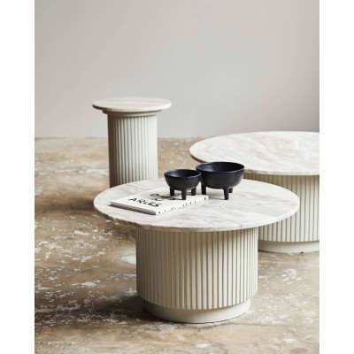 Mesa de café redonda Erie