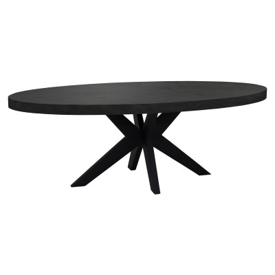 Mesa de jantar oval Edison