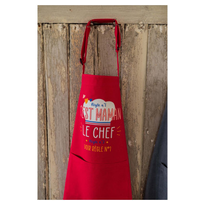 Avental de cozinha Chef Maman