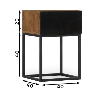 mesa de cabeceira Avorio