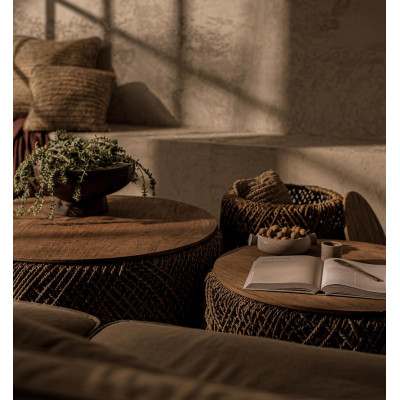 Conjunto de 3 mesas de café Knut C