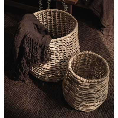 Conjunto Raung de 2 cestos redondos