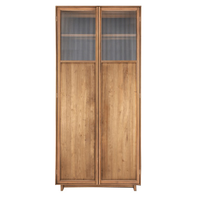 Armário Motion com 2 portas de vidro