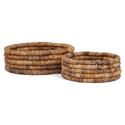 Conjunto de 2 cestos baixos Caterpillar Ambang