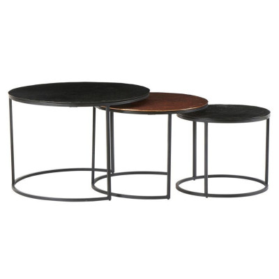 Conjunto de 3 mesas de café Yuli