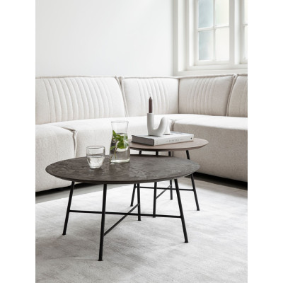 Conjunto de 2 mesas de café Delta Earth