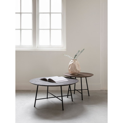 Conjunto de 2 mesas de café Delta Earth