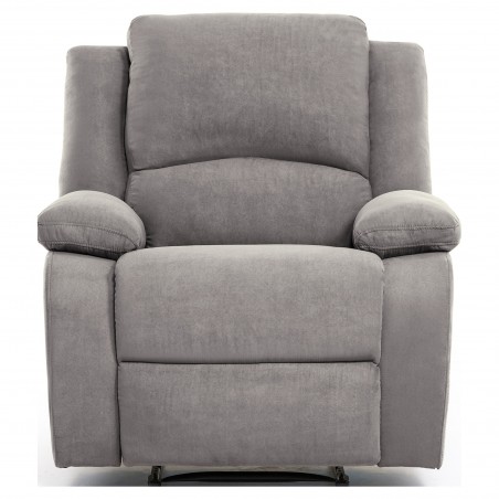 9121 Scaun de relaxare manual din microfibră