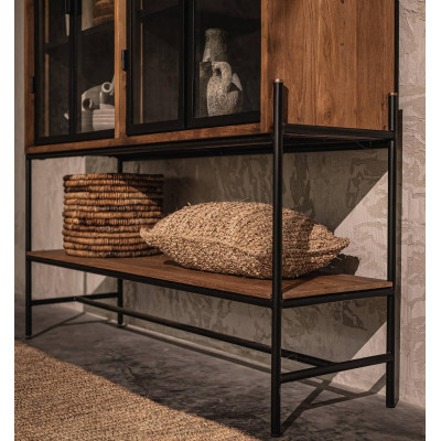 Dulap contur cu 4 usi si 1 polita deschisa